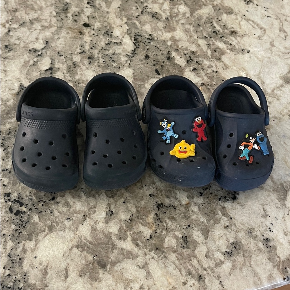 CROCS toddler c6 bundle